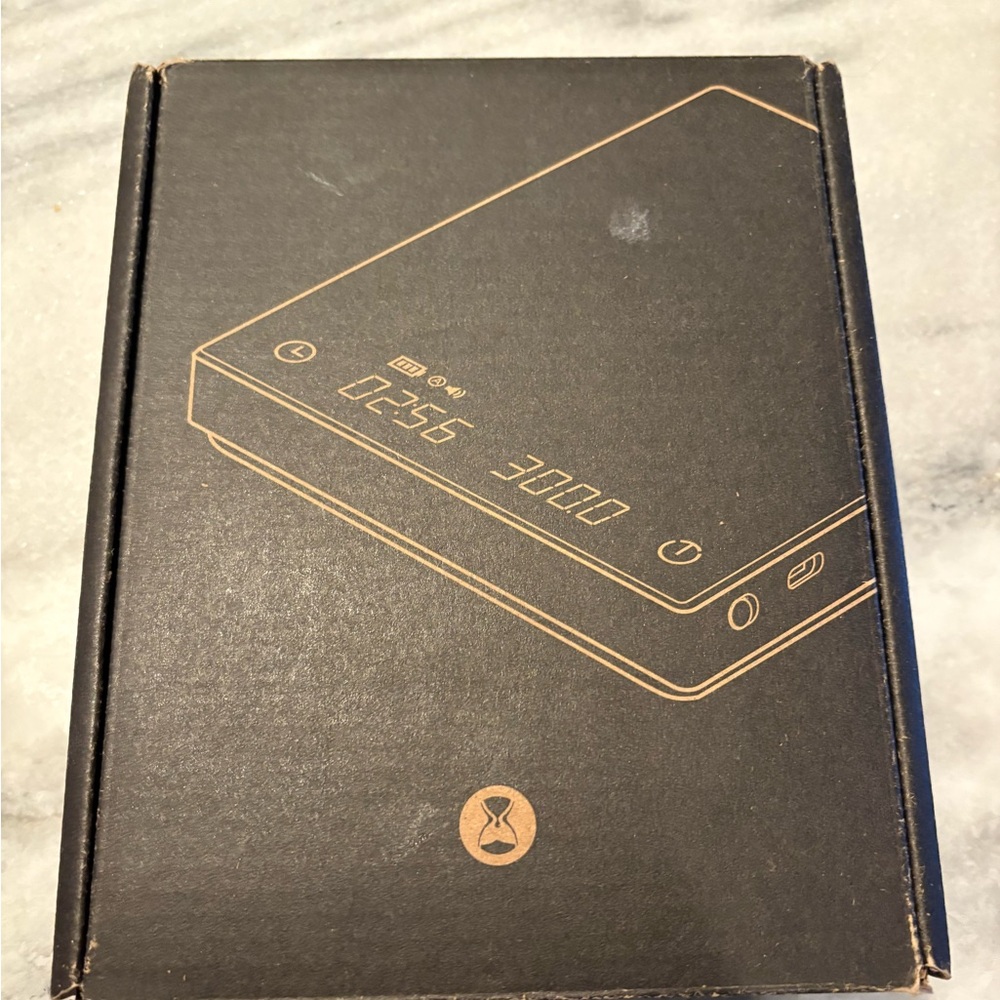TimeMore blackmirror basic plus + coffee weighing panel minimalistic design 2023